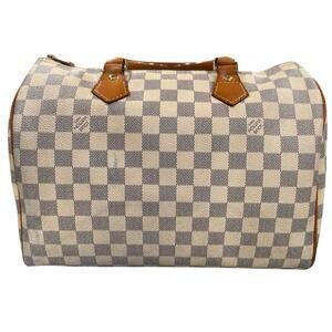 Louis Vuitton Speedy 30 Damier Azur Top Handle Bag (2012)